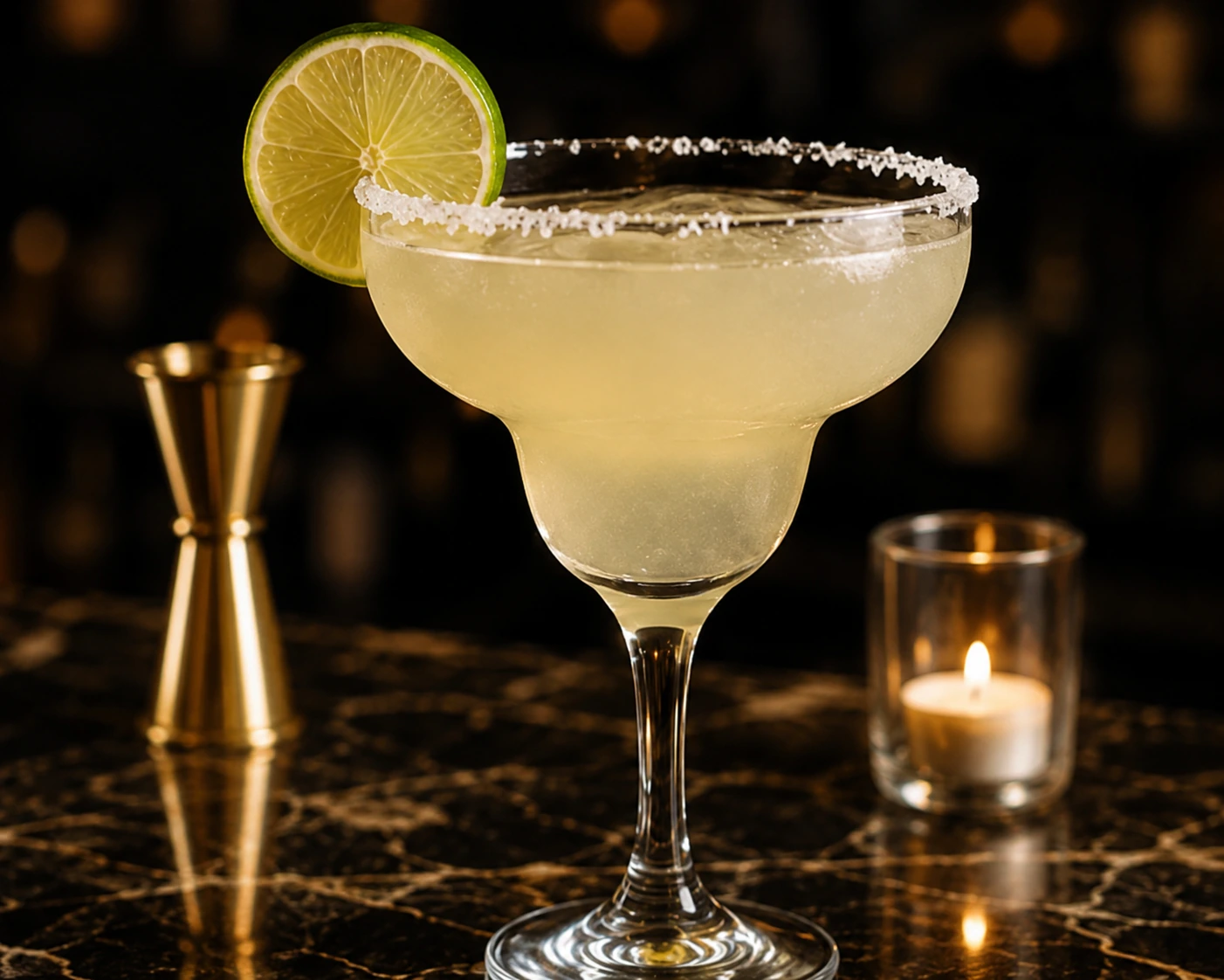 The Perfect Pour tequila cocktail in an elegant coupe-style glass